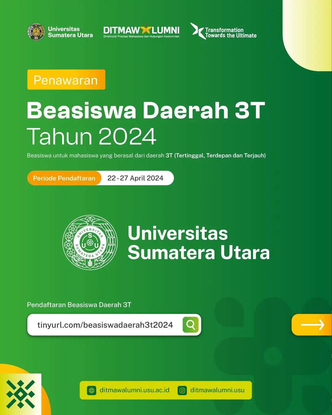 3T Region Scholarship in 2024